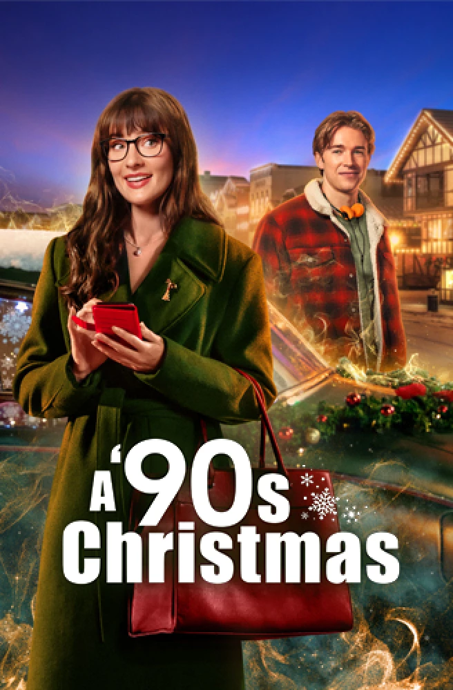 Movie poster for "A '90s Christmas"